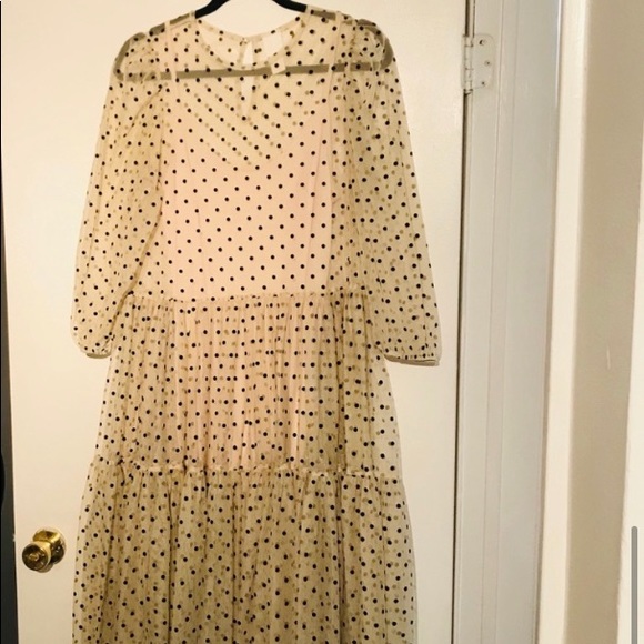 H&M Blogger Favourite. Polka Dot Tulle Dress - Picture 4 of 4